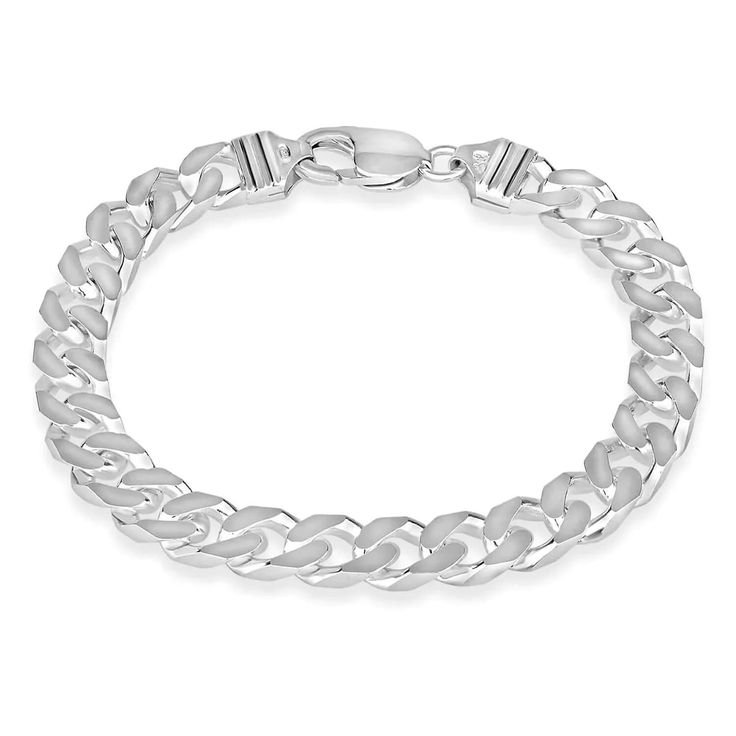 ClassicCurb Silver Bracelet