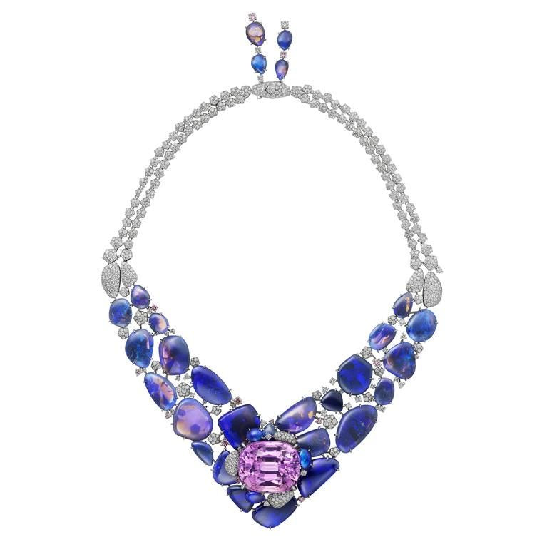 Midnight Opal Radiance Necklace