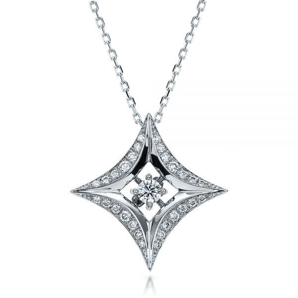 Celestial Starframe Diamond Pendant