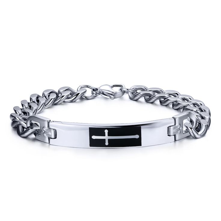 CrossBar Chain Bracelet