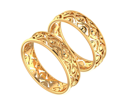 Vintage Scrollwork Toe Rings