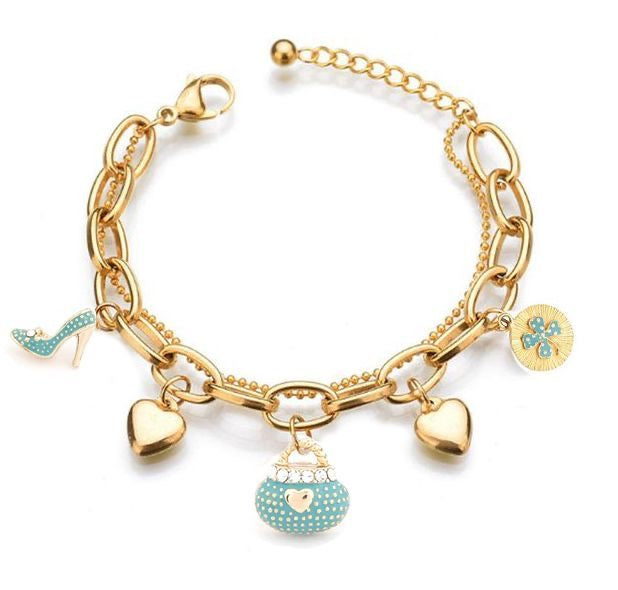 Fashionista Charm Luxe Bracelet