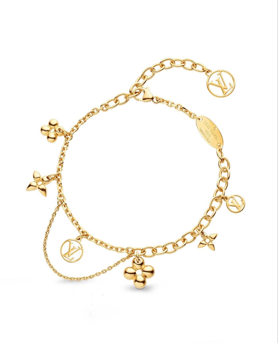 Monogram Bloom Charm Bracelet