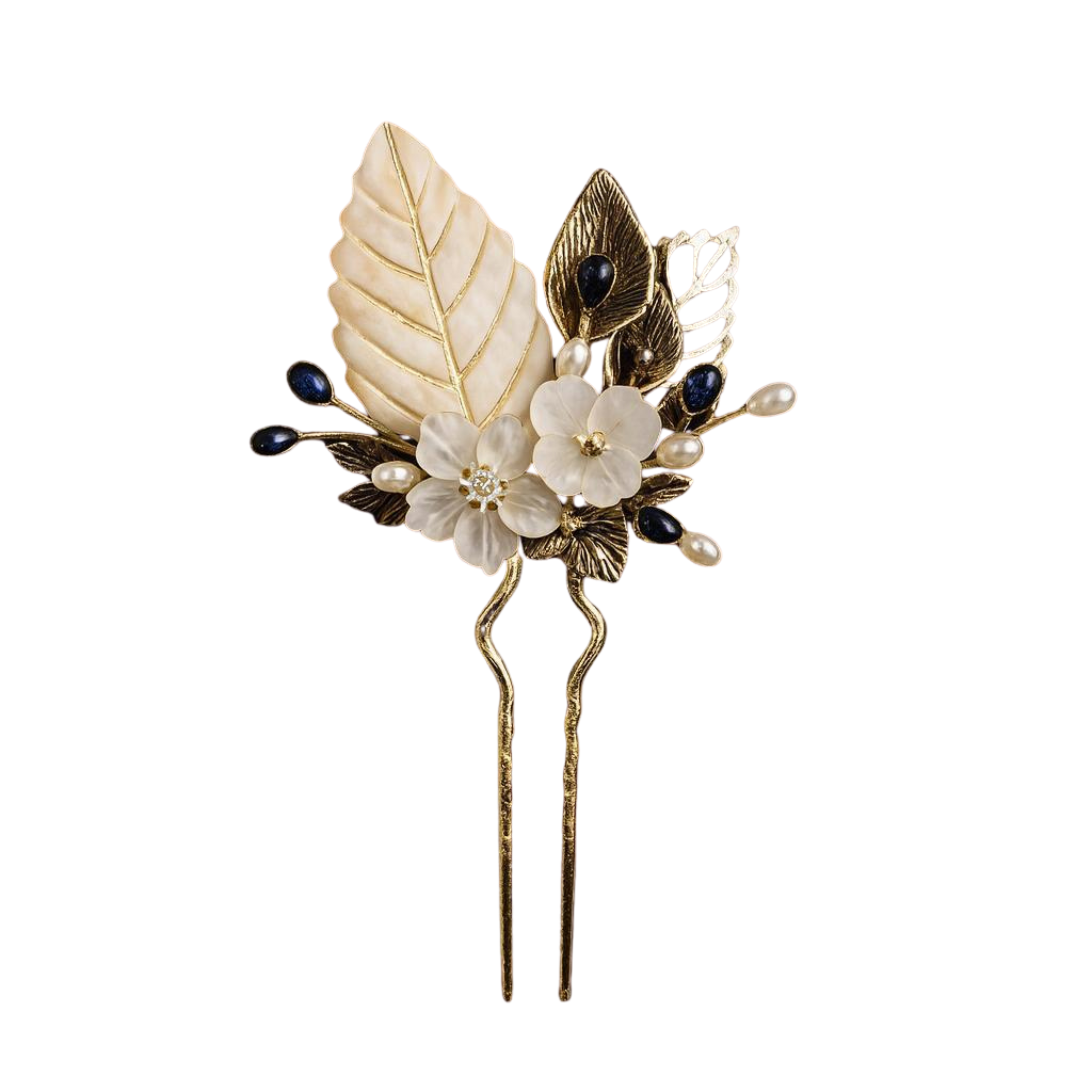 VintagePetal Hairpin