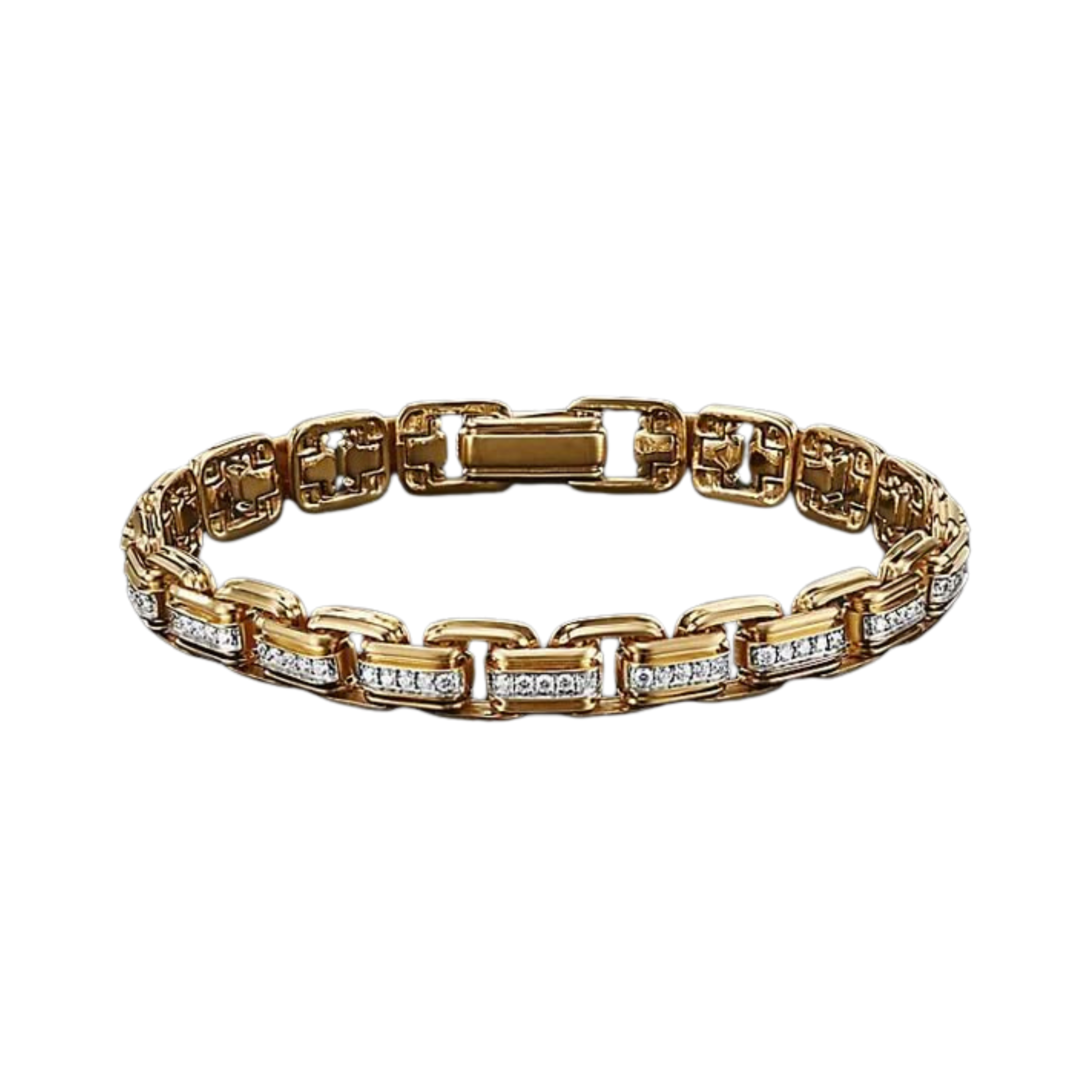 GoldBar Link Bracelet