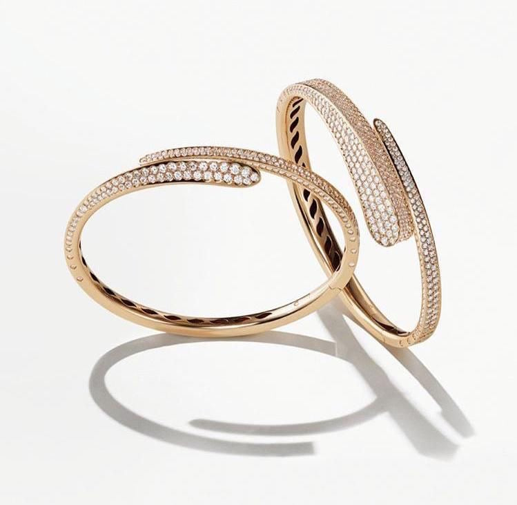 Serpent Sweep Pavé Kada